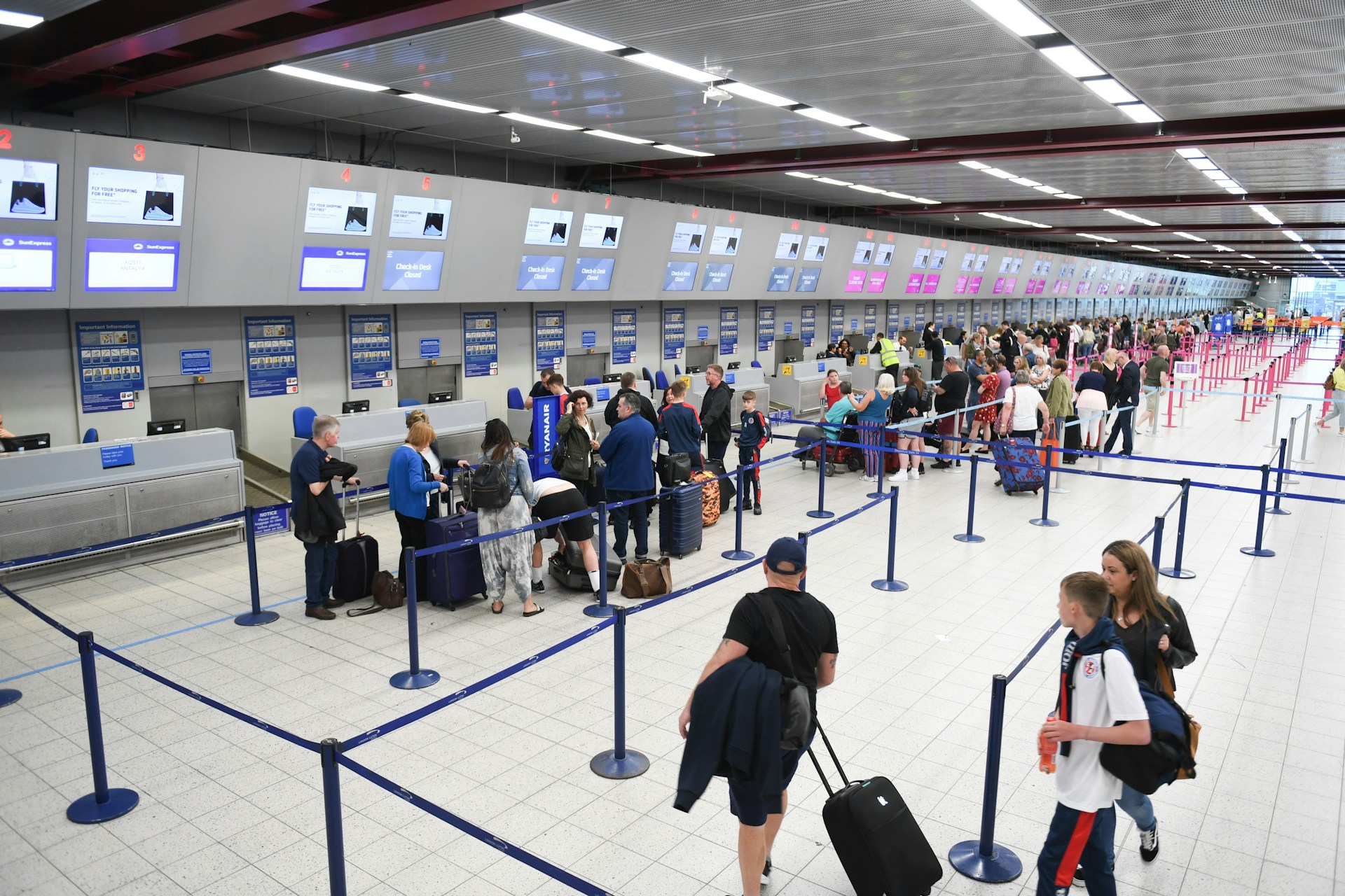 British Airways passenger airplane