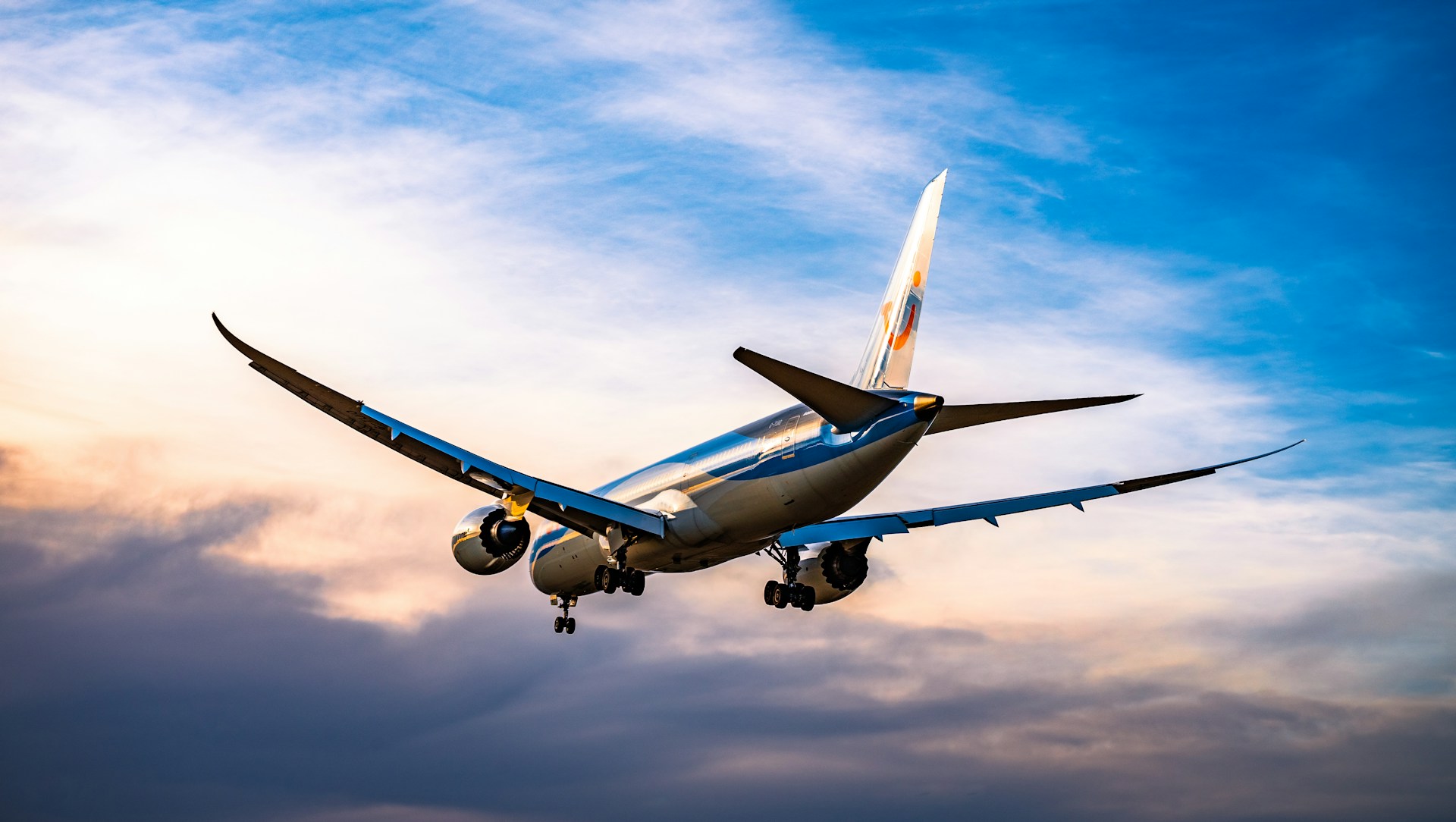 Emirates passenger airplane