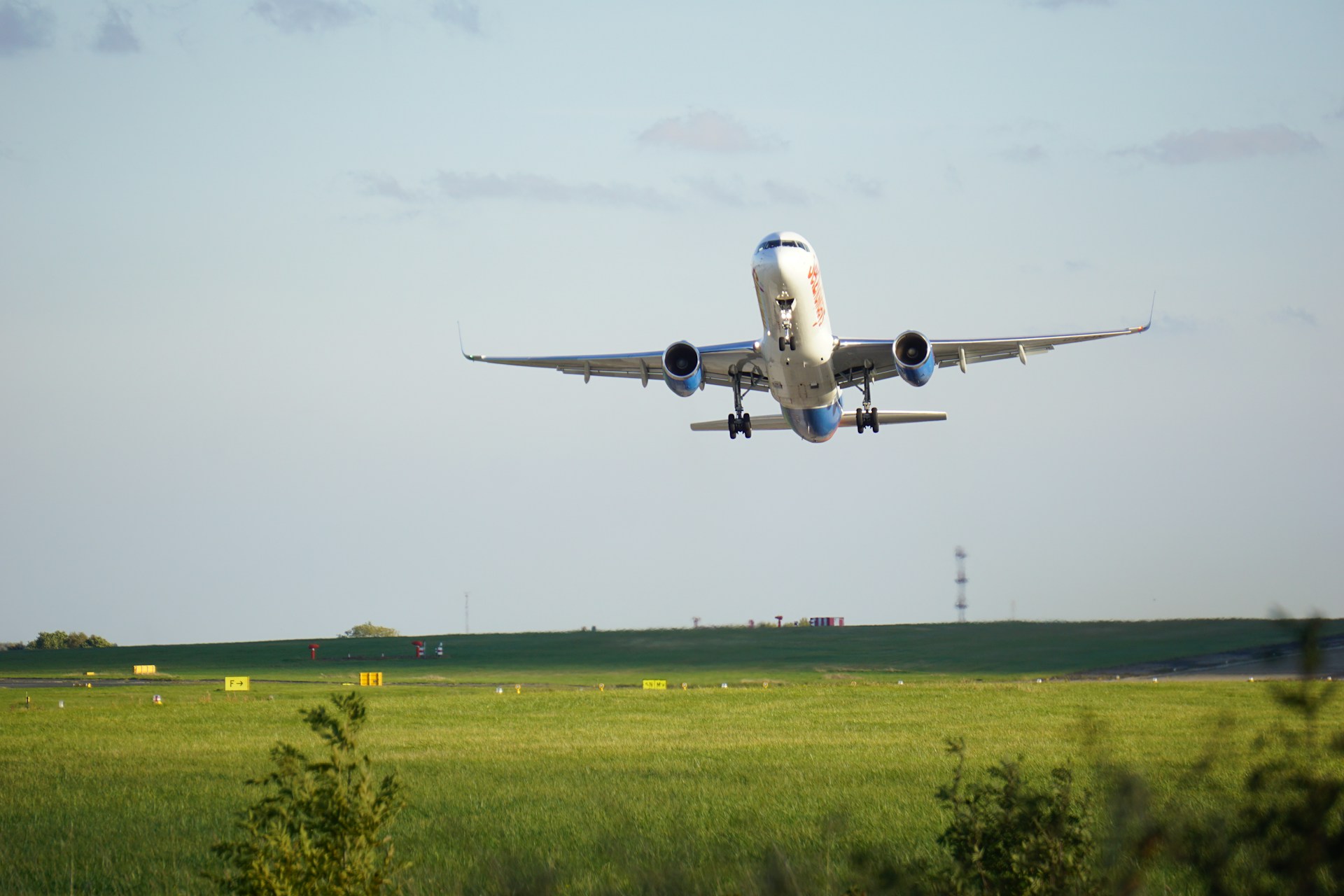 KLM passenger airplane