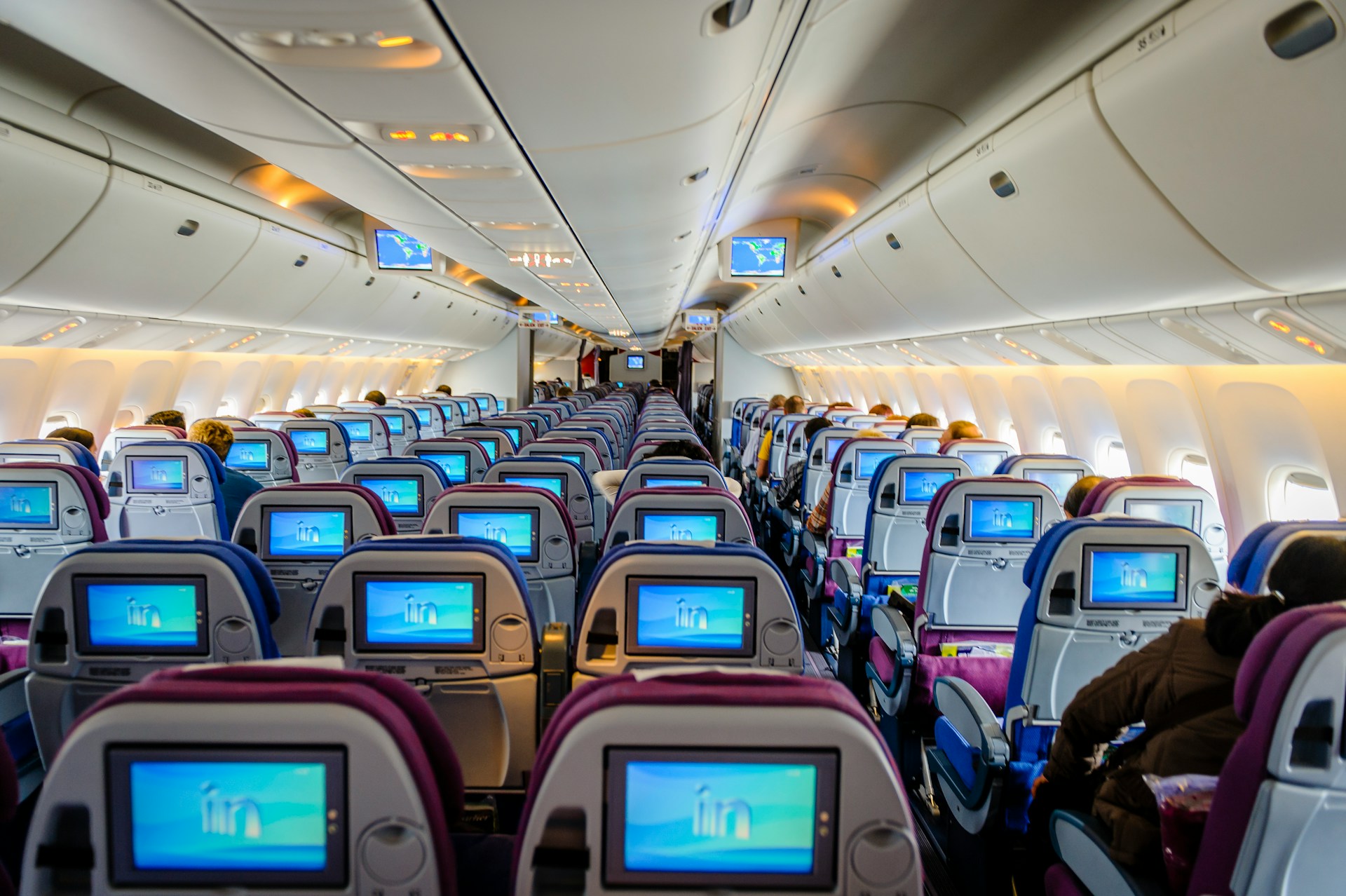 Qatar Airways passenger airplane